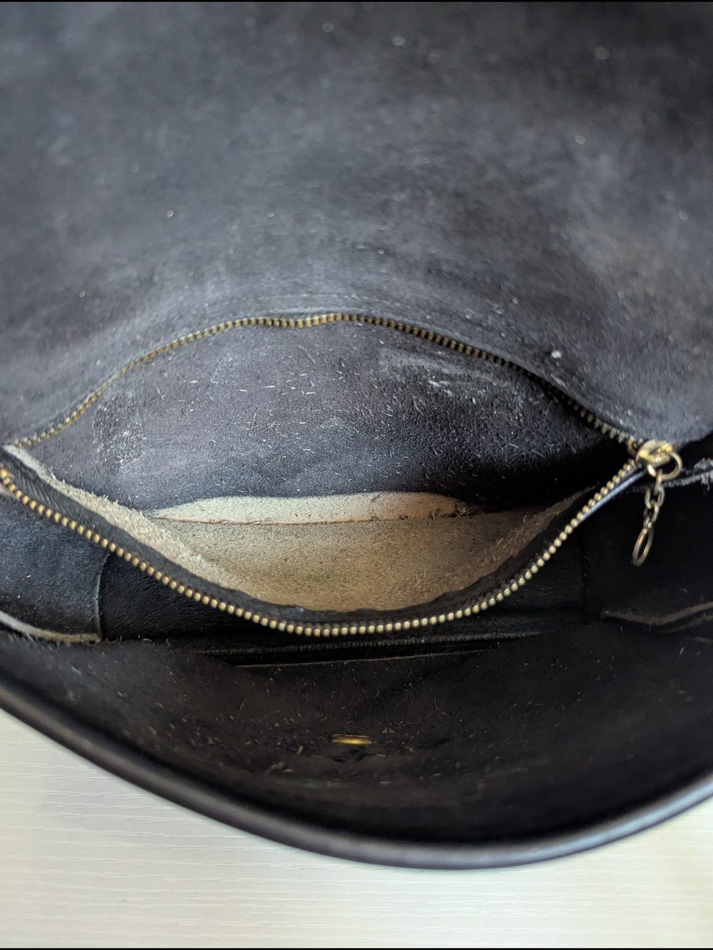 Coach Black Leather Crossbody with Gold Turn-Lock - Picture 10 of 11
